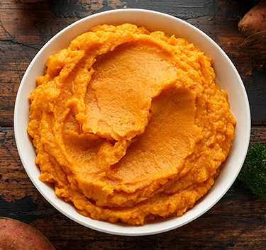Purée de potiron et de patate douce Magimix.